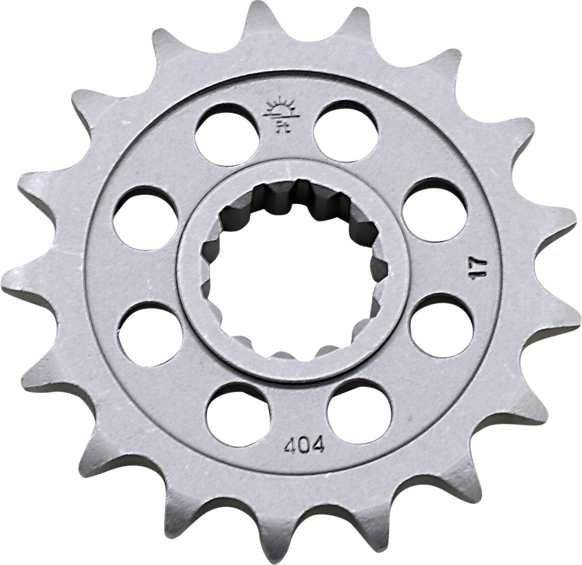 JT SPROCKETS JTF404.17 FRONT REPLACEMENT SPROCKET 17 TEETH 525 PITCH NATURAL CHROMOLY STEEL ALLOY JTF404.17