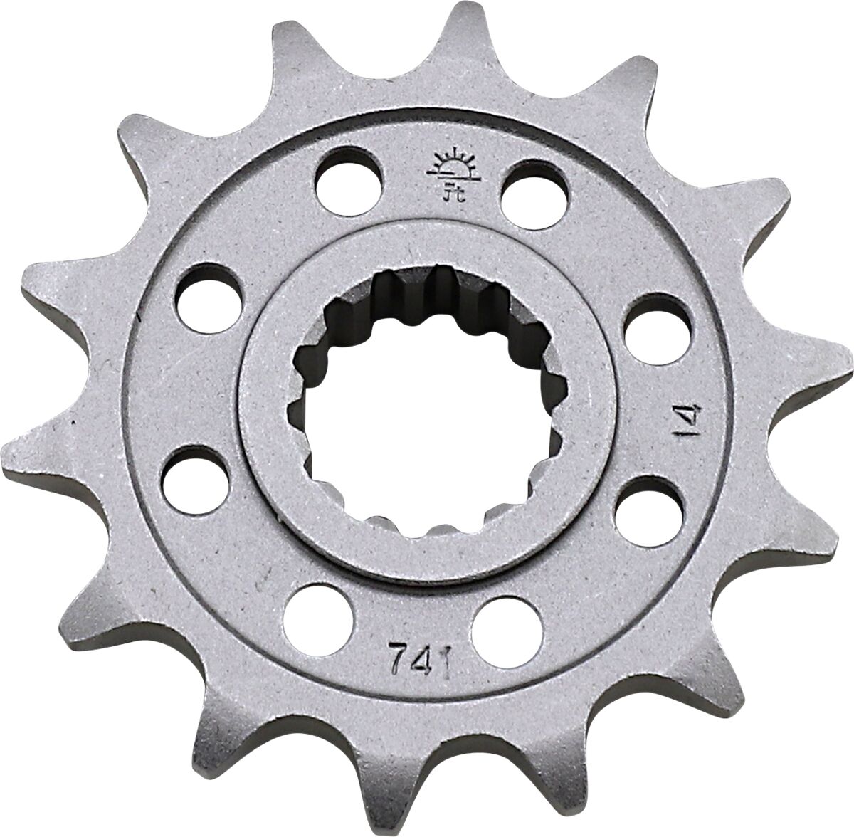JT SPROCKETS JTF741.14 FRONT REPLACEMENT SPROCKET 14 TEETH 525 PITCH NATURAL CHROMOLY STEEL JTF741.14
