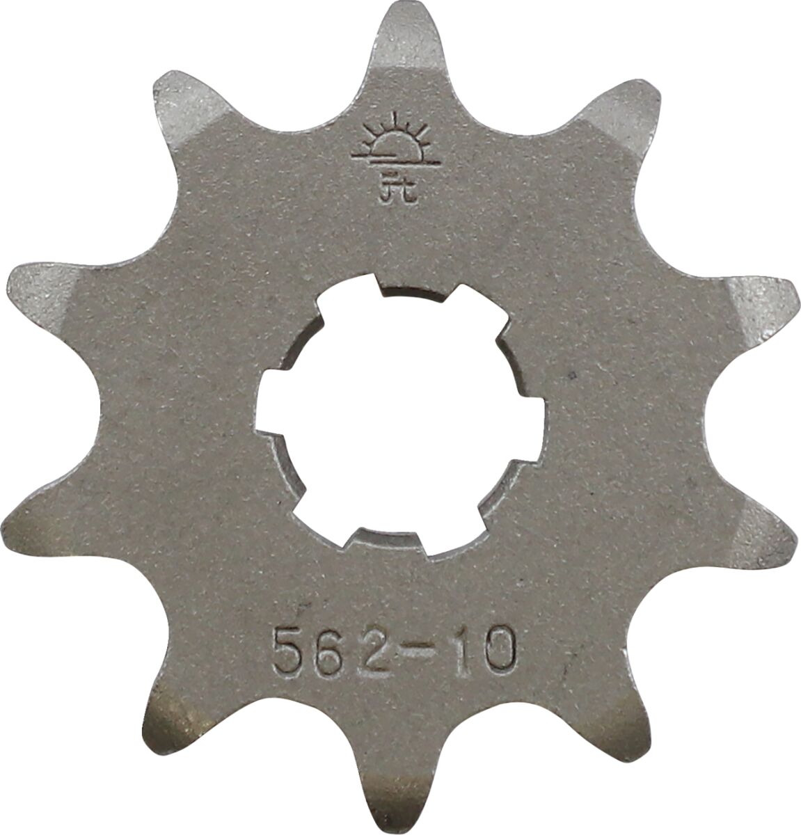 JT SPROCKETS JTF562.10 FRONT REPLACEMENT SPROCKET 10 TEETH 420 PITCH NATURAL CHROMOLY STEEL ALLOY JTF562.10