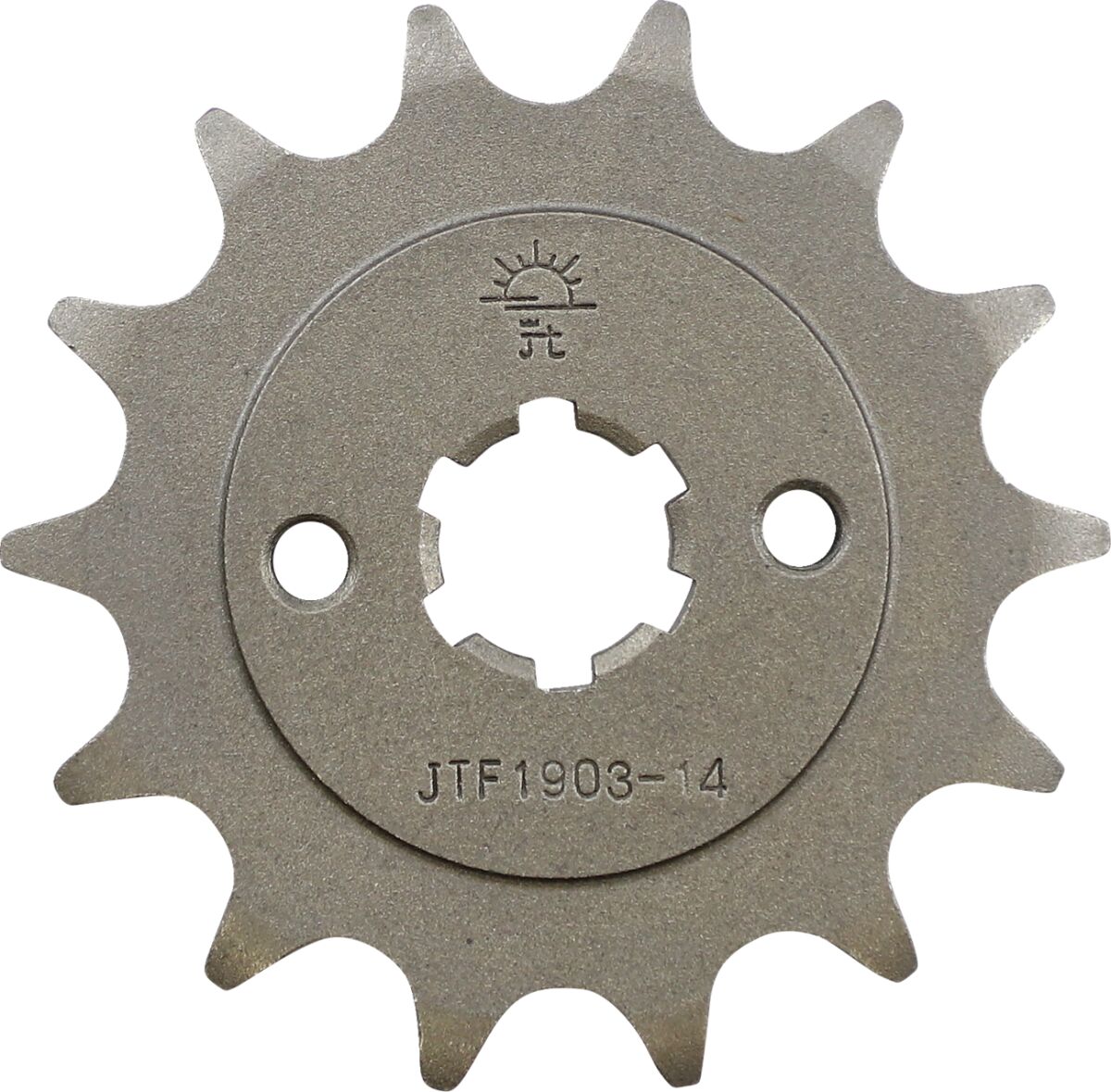 JT SPROCKETS JTF1903.14 FRONT REPLACEMENT SPROCKET 14 TEETH 520 PITCH NATURAL CHROMOLY STEEL ALLOY JTF1903.14