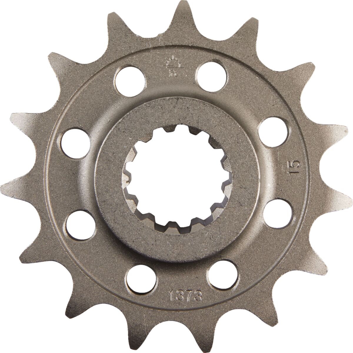 JT SPROCKETS JTF1373.15 FRONT REPLACEMENT SPROCKET 15 TEETH 520 PITCH NATURAL SCM420 CHROMOLY STEEL ALLOY JTF1373.15