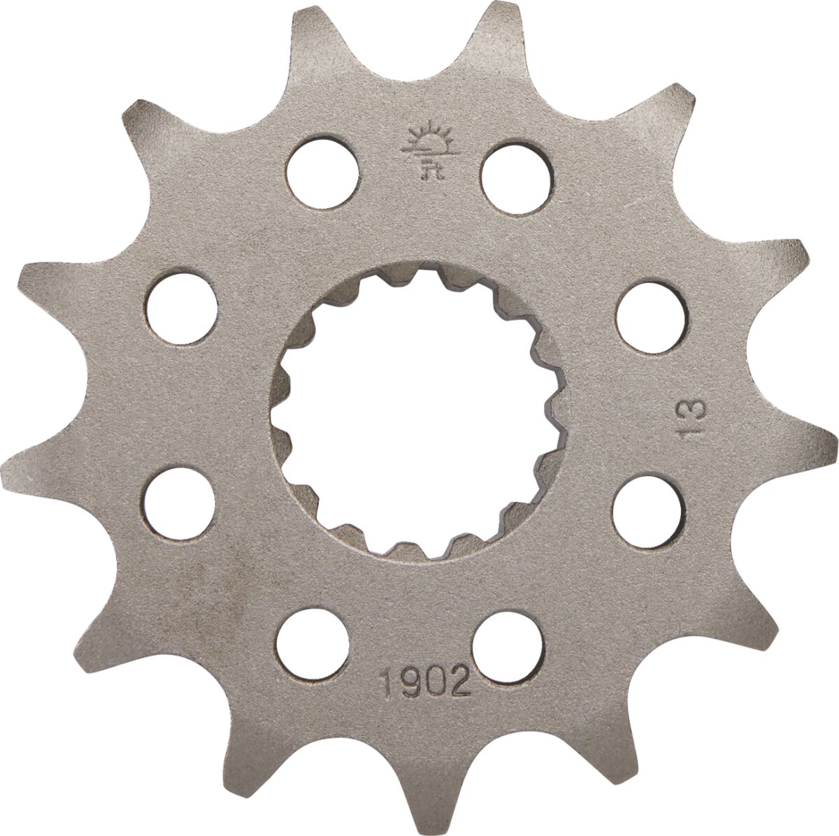 JT SPROCKETS JTF1902.13 FRONT REPLACEMENT SPROCKET 13 TEETH 520 PITCH NATURAL SCM420 CHROMOLY STEEL ALLOY JTF1902.13