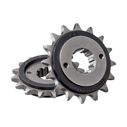 JT SPROCKETS JTF314.16RB FRONT RUBBER CUSHIONED SPROCKET 16 TEETH 525 PITCH NATURAL SCM420 CHROMOLY STEEL ALLOY JTF314.16RB