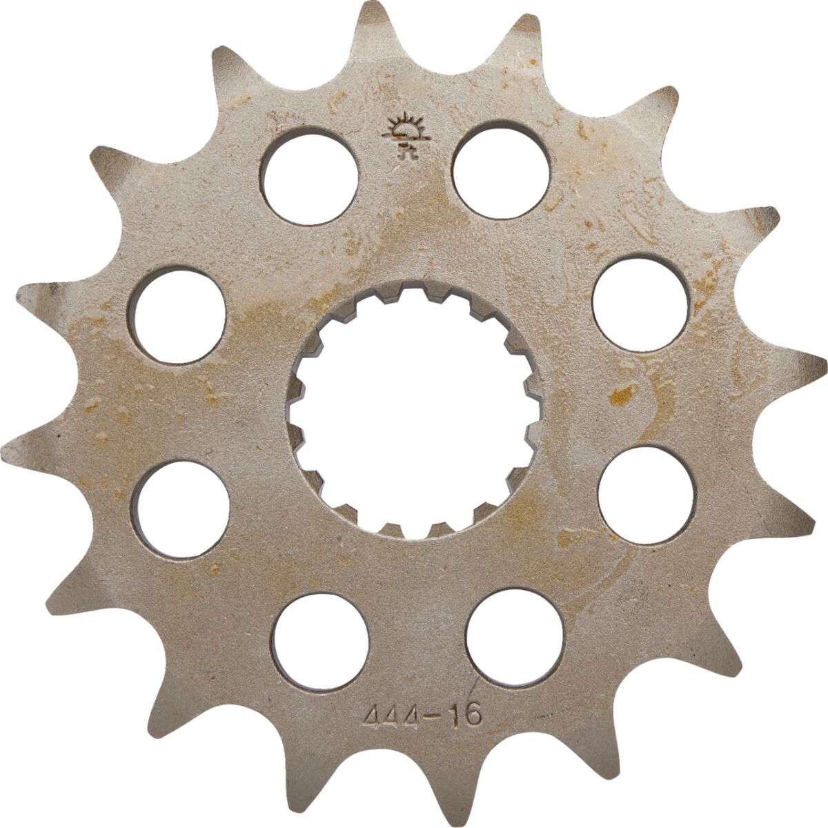 JT SPROCKETS JTF444.16 FRONT REPLACEMENT SPROCKET 16 TEETH 525 PITCH NATURAL CHROMOLY STEEL JTF444.16