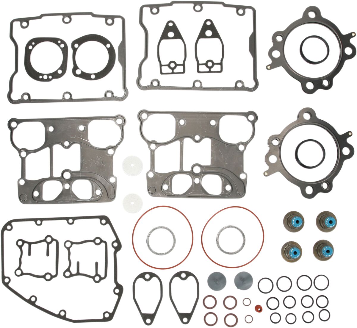 COMETIC TOP END GASKET KIT EST 3.875" BORE TC 95"/103" WITH HAT STYLE VALVE STEM SEAL C9147