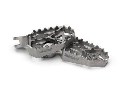 AKRAPOVIC FOOTPEGS TITANIUM DUCATI MULTI F-D12T1