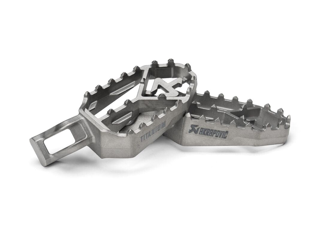 AKRAPOVIC FOOTPEGS TITANIUM TRIUMPH TIGE F-T12T1