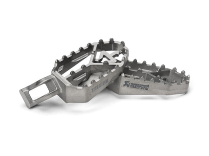AKRAPOVIC FOOTPEGS TITANIUM TRIUMPH TIGE F-T12T1