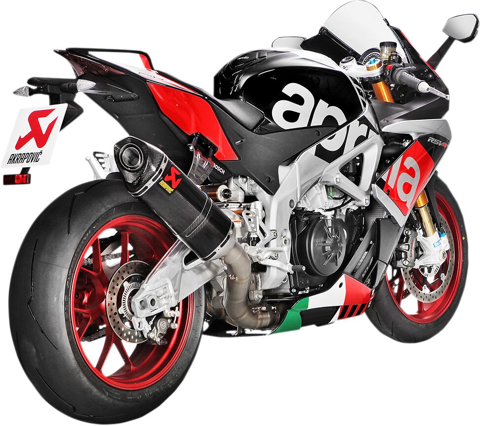 AKRAPOVIC EVOLUTION LINE COMPLETE SYSTEM TITANIUM & CARBON S-A10E8-RC