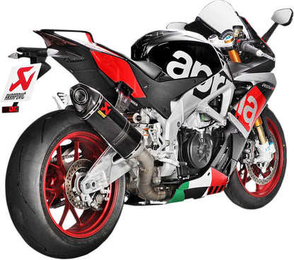 AKRAPOVIC EVOLUTION LINE COMPLETE SYSTEM TITANIUM & CARBON S-A10E8-RC