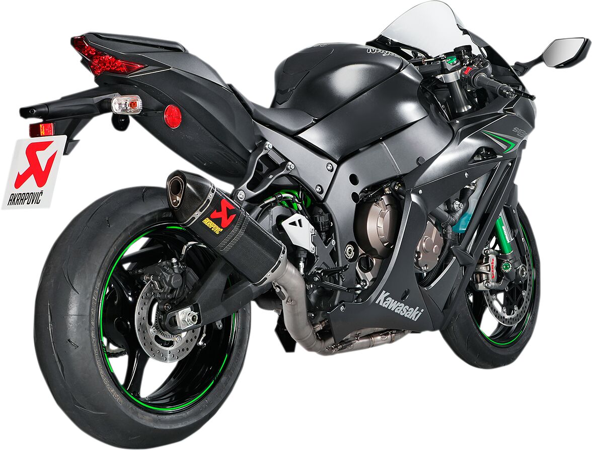 AKRAPOVIC EVOLUTION LINE COMPLETE SYSTEM TITANIUM & CARBON S-K10E9-ZC