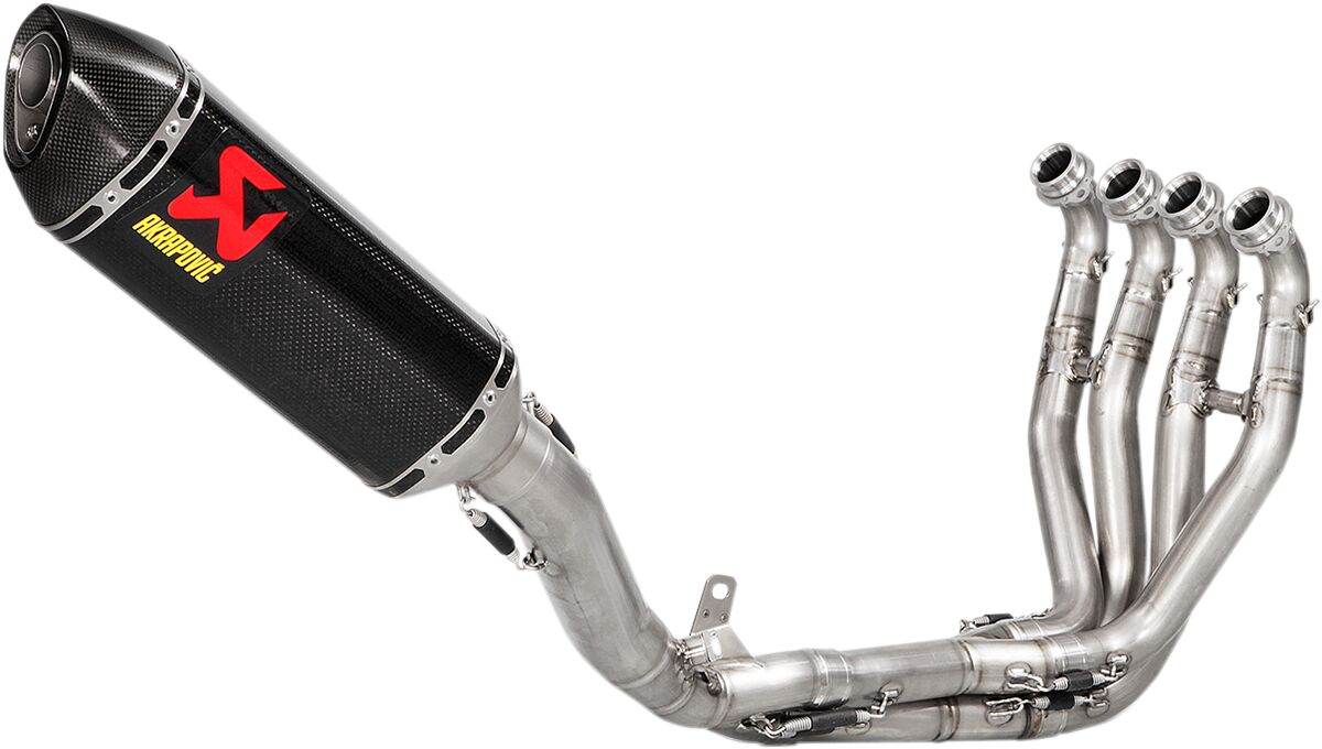 AKRAPOVIC EVOLUTION LINE COMPLETE SYSTEM TITANIUM & CARBON S-K10E9-ZC