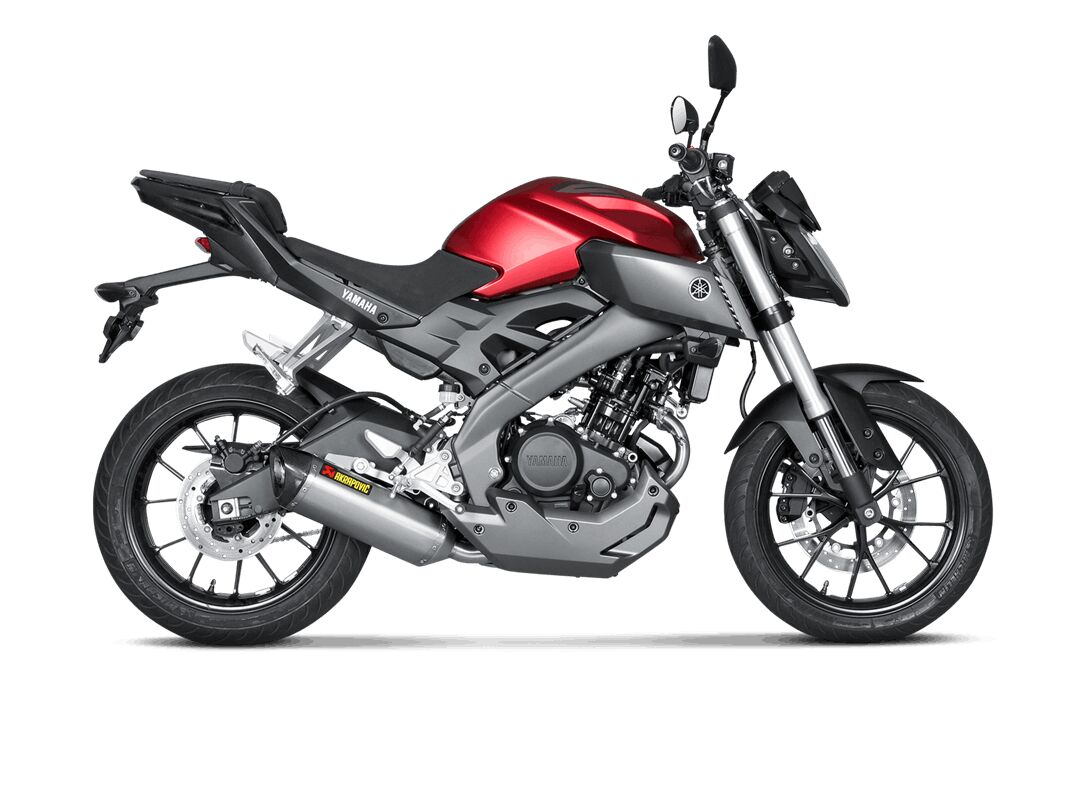 AKRAPOVIC RACING LINE COMPLETE EXHAUST SYSTEM SS/TI/CF S-Y125R4-HRT