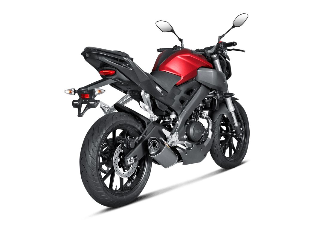 AKRAPOVIC RACING LINE COMPLETE EXHAUST SYSTEM SS/TI/CF S-Y125R4-HRT