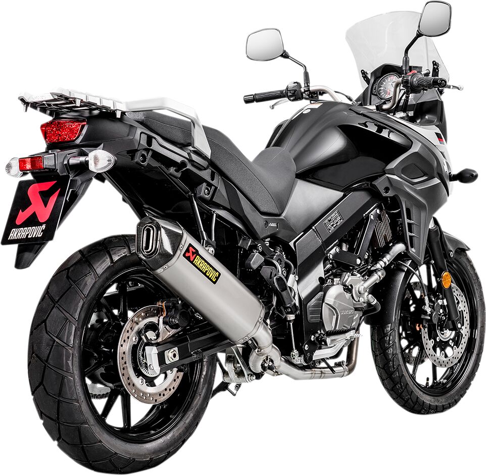 AKRAPOVIC EXHAUST RAC SS/TI V-STROM S-S6R9-WT