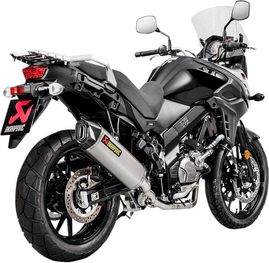 AKRAPOVIC EXHAUST RAC SS/TI V-STROM S-S6R9-WT