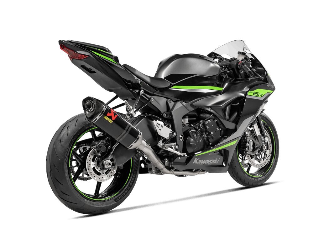 AKRAPOVIC RACING LINE COMPLETE EXHAUST SYSTEM SS/CF/CF S-K6R11-RC/1