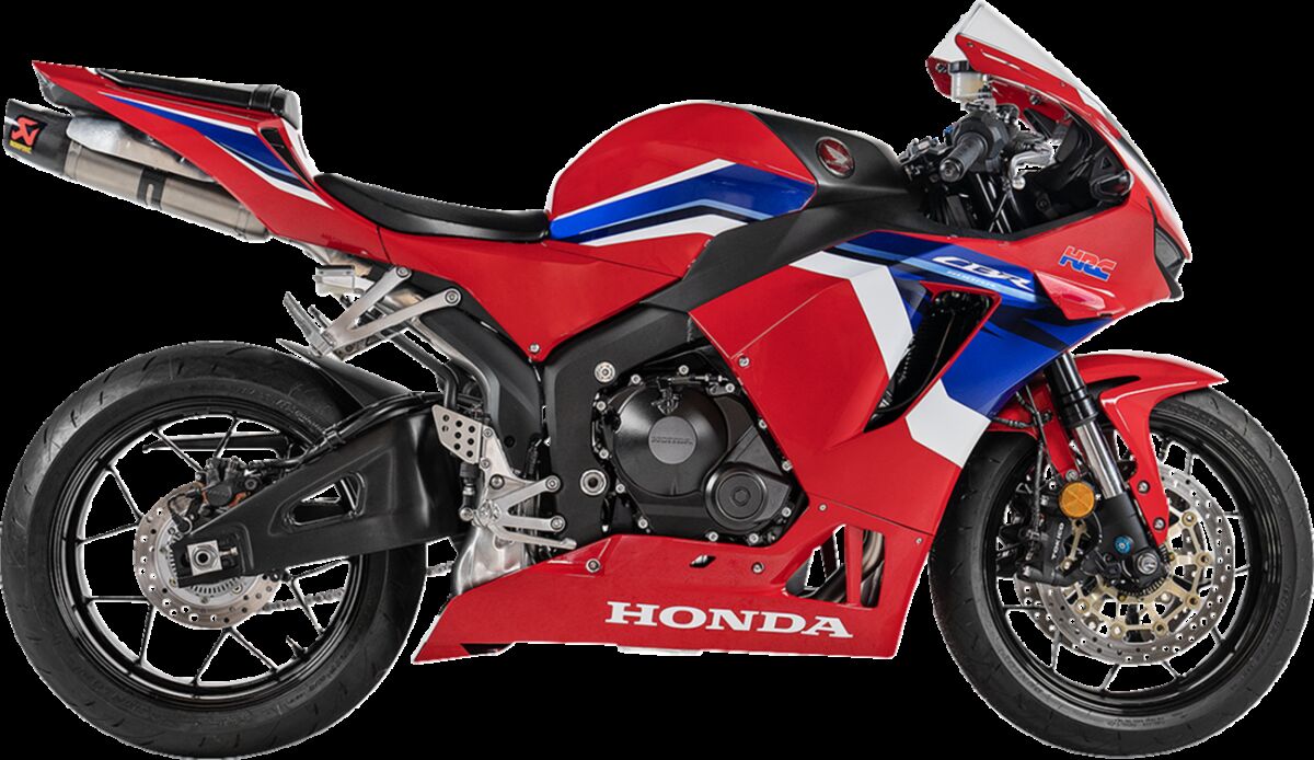 AKRAPOVIC EVOLUTION LINE FULL EXHAUST SYSTEM TITANIUM S-H6E5-ACT