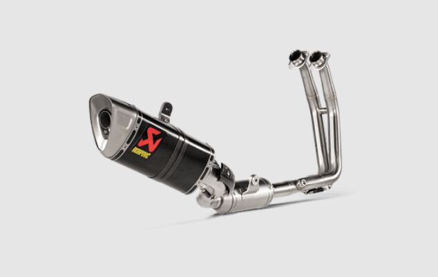 AKRAPOVIC RACING LINE COMPLETE EXHAUST SYSTEM SS/CF/TI S-S8R2-EEC