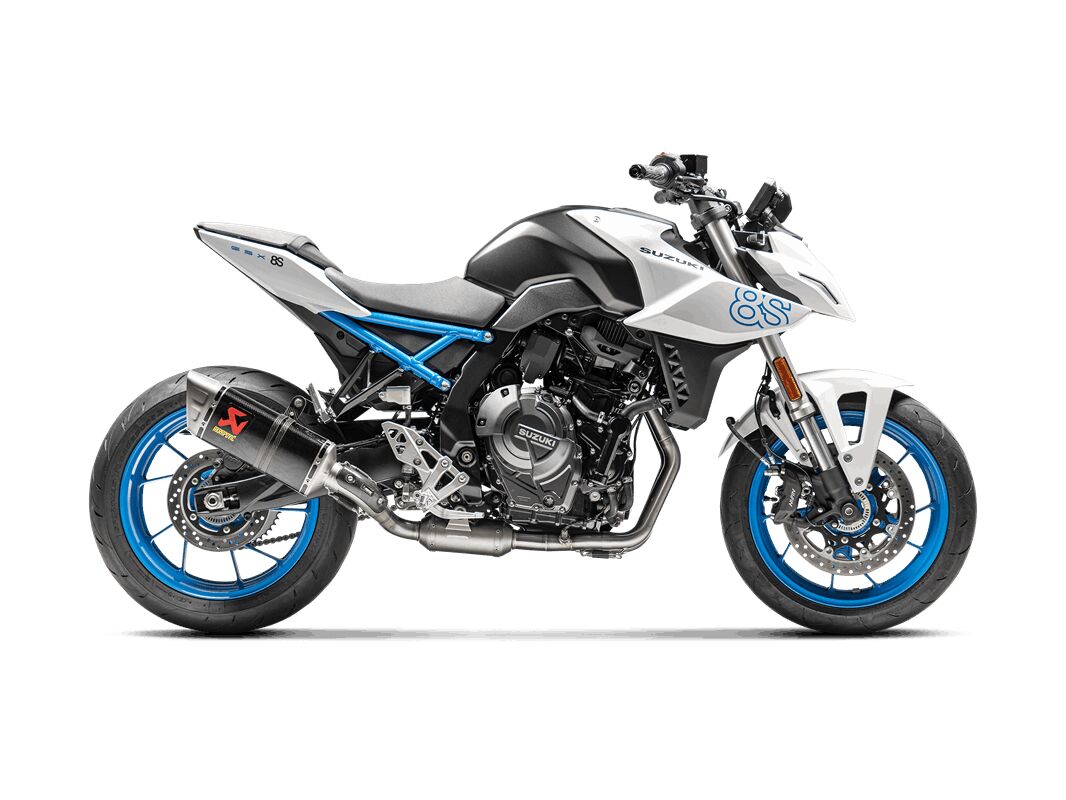 AKRAPOVIC RACING LINE COMPLETE EXHAUST SYSTEM SS/CF/TI S-S8R2-EEC