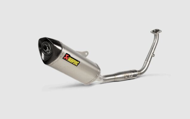AKRAPOVIC RACING LINE COMPLETE EXHAUST SYSTEM SS/TI/CF S-Y125R11-HZT