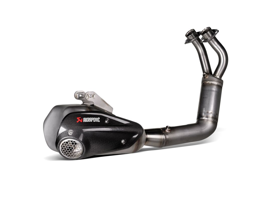 AKRAPOVIC RACING LINE COMPLETE EXHAUST SYSTEM STAINLESS STEEL & CARBON S-Y7R13-HKGKHSS