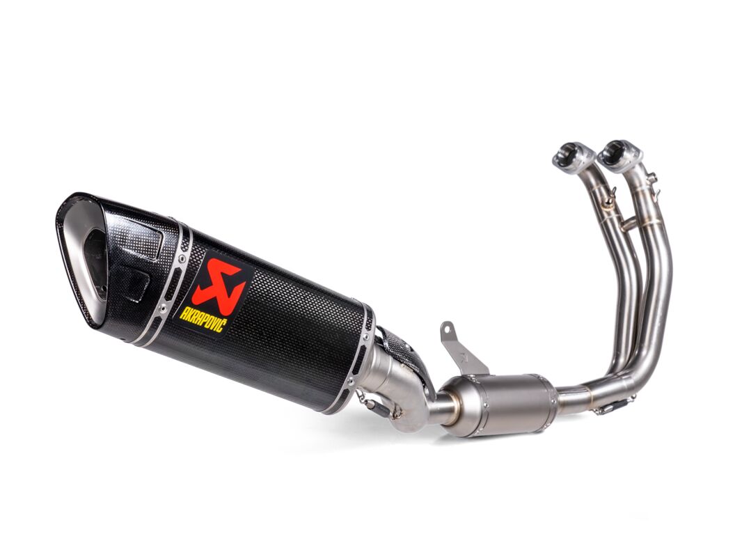 AKRAPOVIC RACING LINE COMPLETE EXHAUST SYSTEM SS/CF/CF S-A6R5-APLC