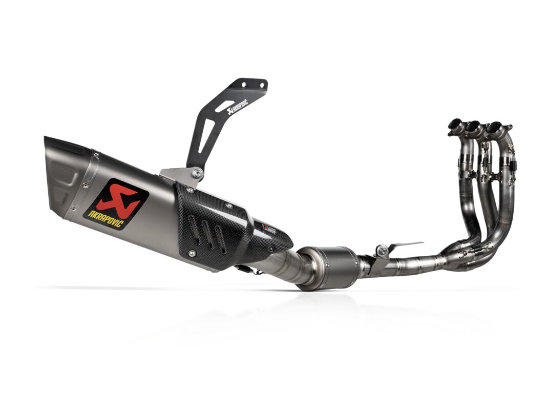 AKRAPOVIC EVOLUTION LINE FULL EXHAUST SYSTEM TITANIUM S-T6E1-APLT