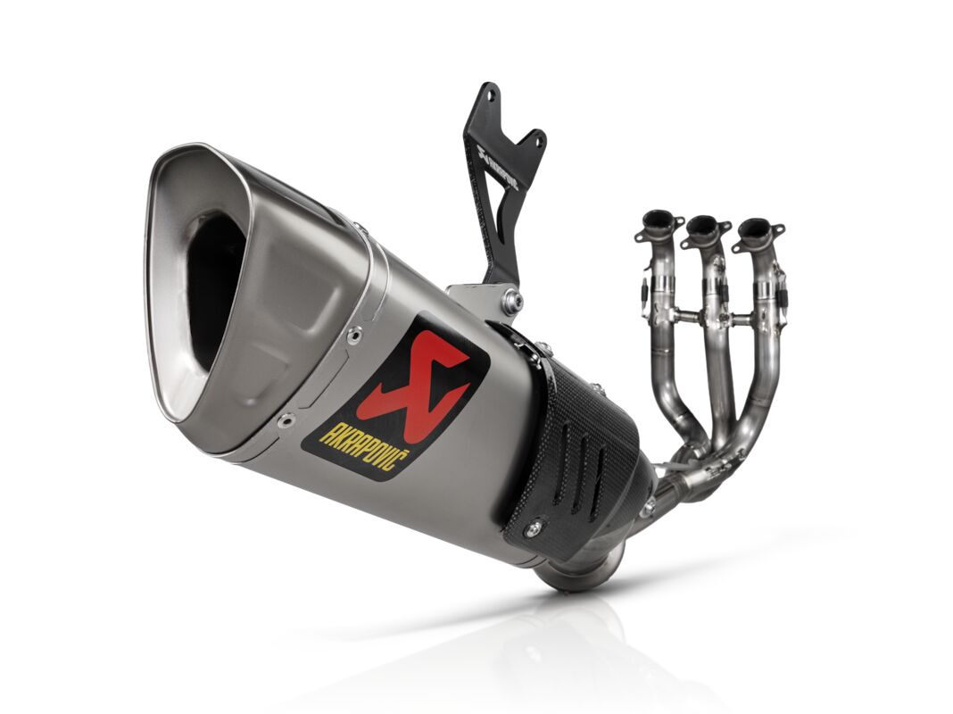 AKRAPOVIC EVOLUTION LINE FULL EXHAUST SYSTEM TITANIUM S-T7E1-APLT