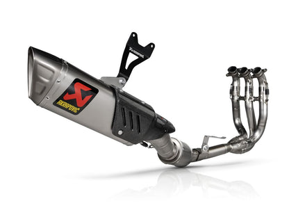 AKRAPOVIC EVOLUTION LINE FULL EXHAUST SYSTEM TITANIUM S-T7E1-APLT