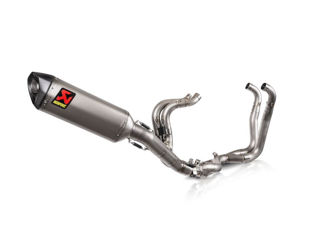 AKRAPOVIC EVOLUTION LINE FULL EXHAUST SYSTEM TITANIUM S-A10E10-RT