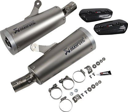 AKRAPOVIC SLIP-ON LINE MUFFLER TITANIUM S-Y17SO1-HBAV