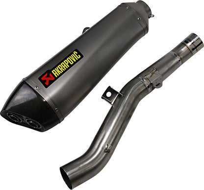 AKRAPOVIC SLIP-ON LINE MUFFLER TITANIUM S-K14SO5-HZAAT