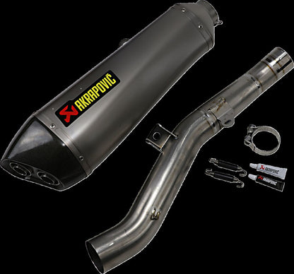 AKRAPOVIC SLIP-ON LINE MUFFLER TITANIUM S-K14SO5-HZAAT