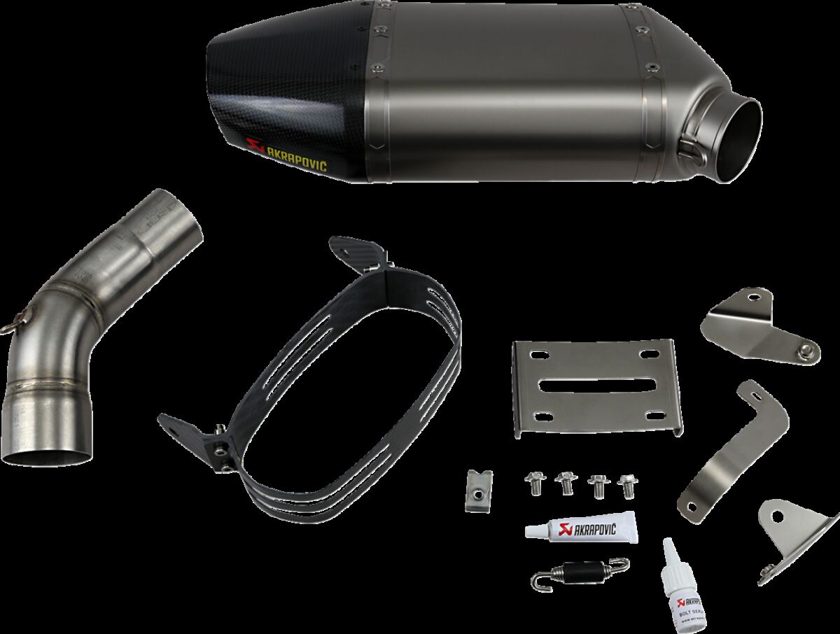 AKRAPOVIC SLIP-ON LINE MUFFLER TITANIUM S-K6SO5-HACT