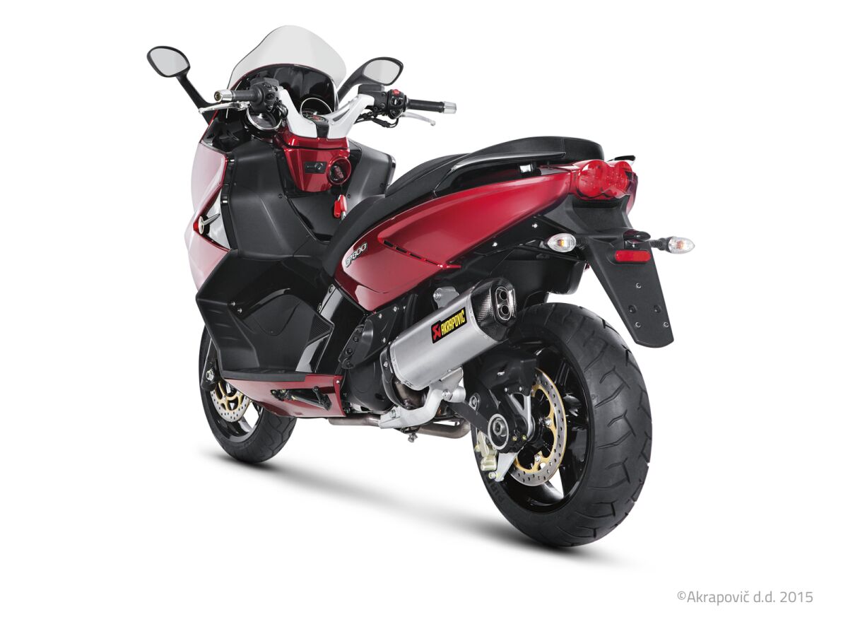AKRAPOVIC SLIP-ON LINE MUFFLER STAINLESS STEEL CARBON END CAP S-A8SO2-HWSS