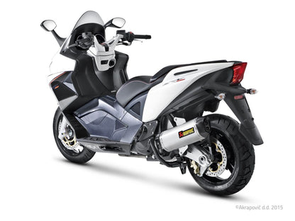 AKRAPOVIC SLIP-ON LINE MUFFLER STAINLESS STEEL CARBON END CAP S-A8SO2-HWSS