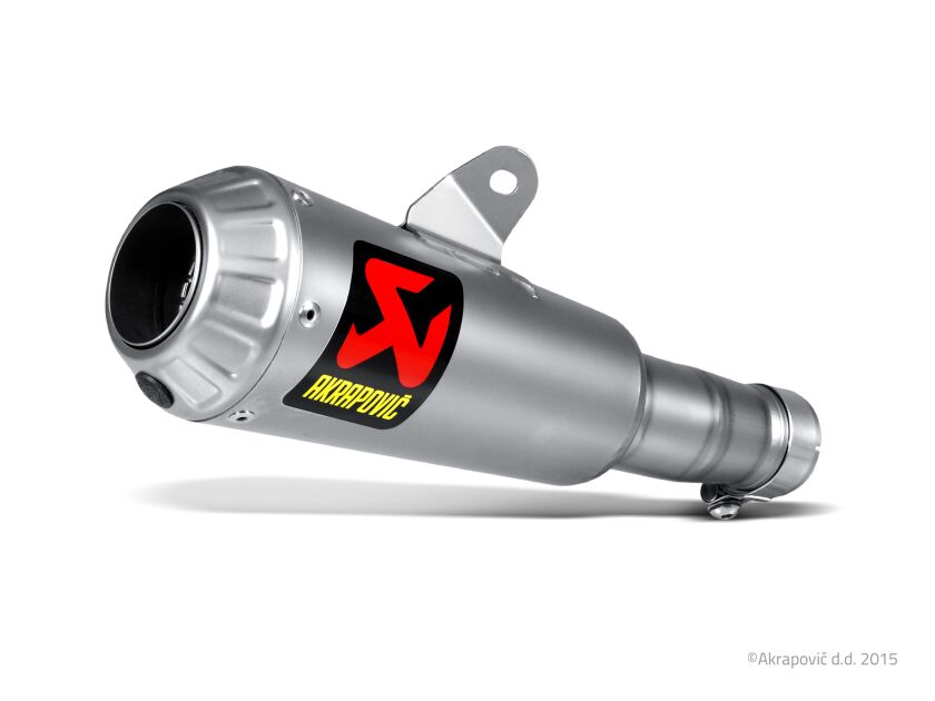 AKRAPOVIC SLIP-ON LINE MUFFLER TITANIUM S-Y6SO10-AHBT