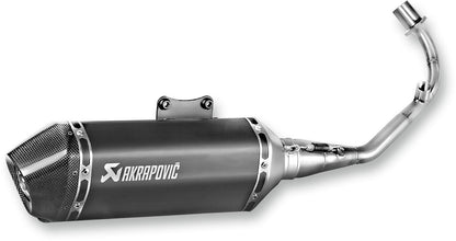 AKRAPOVIC RACING LINE COMPLETE SYSTEM STAINLESS STEEL S-VE125R2-HZBL