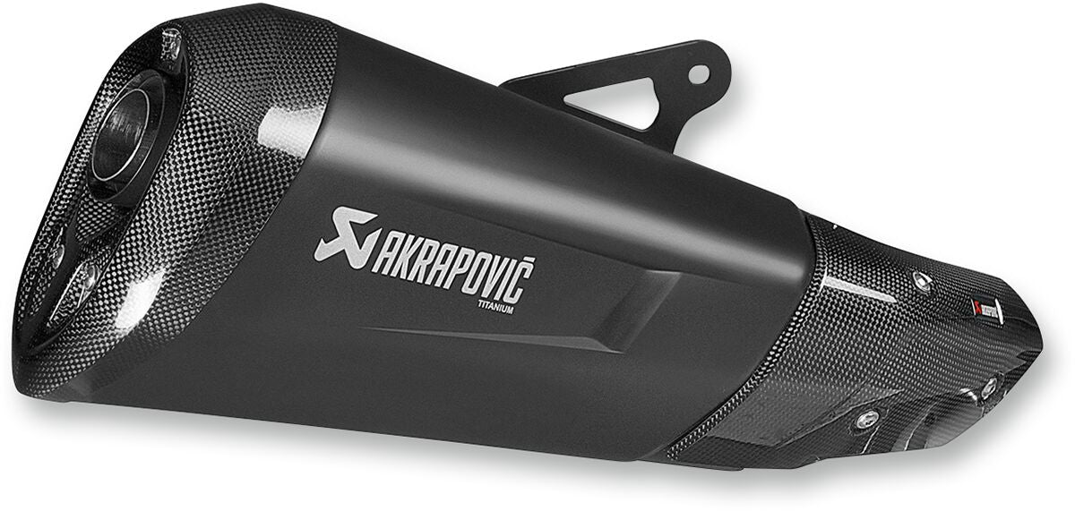 AKRAPOVIC SLIP-ON LINE MUFFLER TITANIUM BLACK S-B10SO7-HZDFT