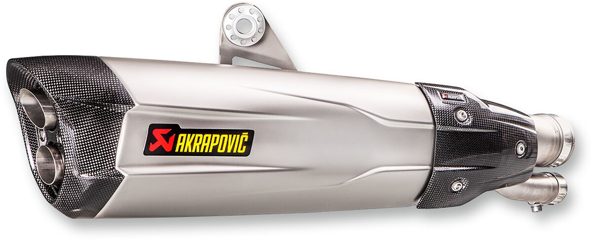 AKRAPOVIC SLIP-ON LINE MUFFLER TITANIUM S-B10SO6-HDVDZT