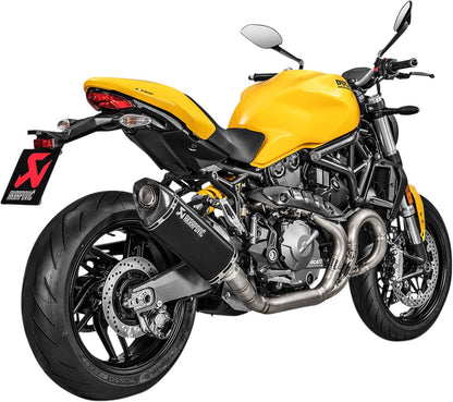 AKRAPOVIC SLIP-ON LINE MUFFLER TITANIUM S-D12SO8-RTBL