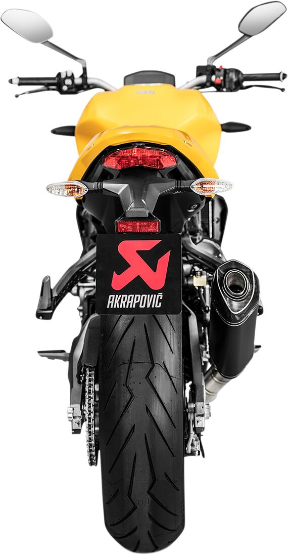 AKRAPOVIC SLIP-ON LINE MUFFLER TITANIUM S-D12SO8-RTBL