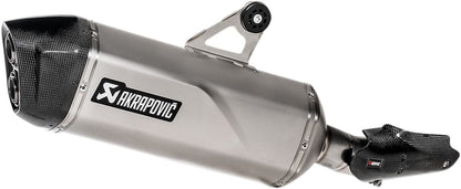 AKRAPOVIC SLIP-ON LINE MUFFLER TITANIUM BMW R1250GS S-B12SO23-HAAT