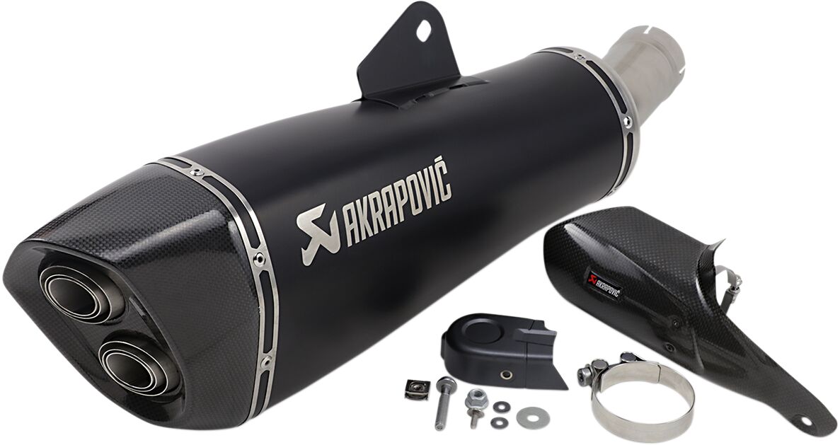 AKRAPOVIC MUFFLER TI BK R1250 RS S-B12SO22-HALAGTBL