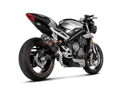 AKRAPOVIC MUFFLER CF STREET TRIPLE S-T7SO2-APC