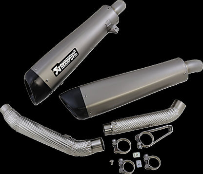 AKRAPOVIC MUFFLERS TI SCRAMBLER S-T12SO3-HCQT