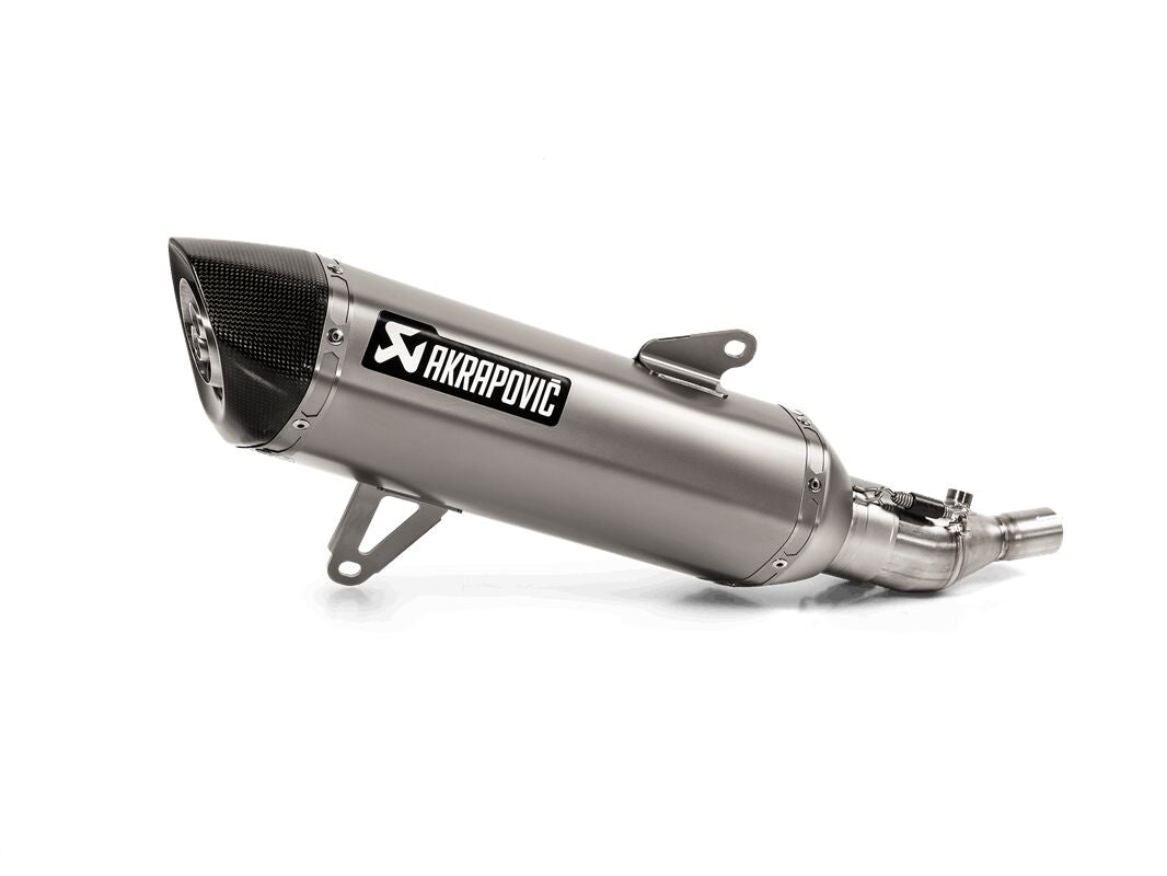 AKRAPOVIC SLIP-ON LINE MUFFLER STAINLESS STEEL CARBON END CAP S-Y3SO2-HRSS