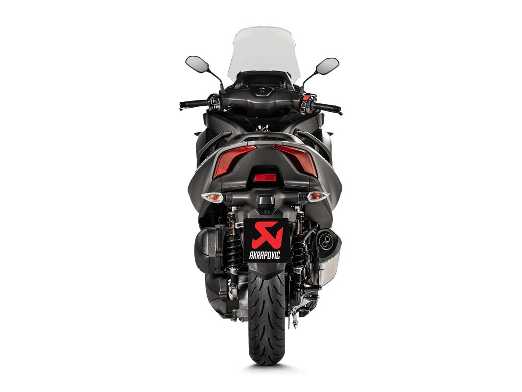AKRAPOVIC SLIP-ON LINE MUFFLER STAINLESS STEEL CARBON END CAP S-Y3SO2-HRSS