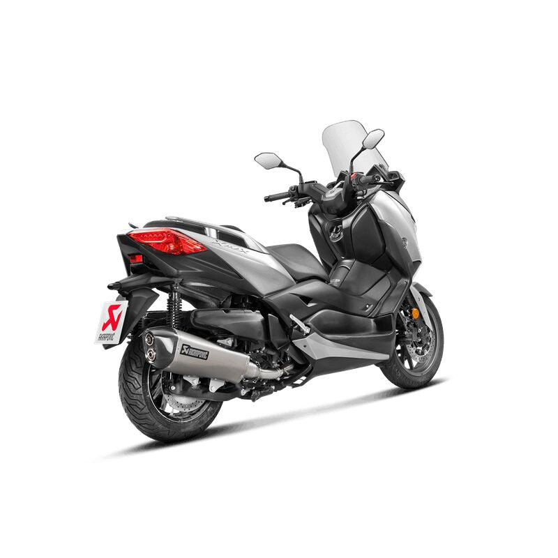 AKRAPOVIC SLIP-ON LINE MUFFLER STAINLESS STEEL CARBON END CAP S-Y4SO18-HRAASS